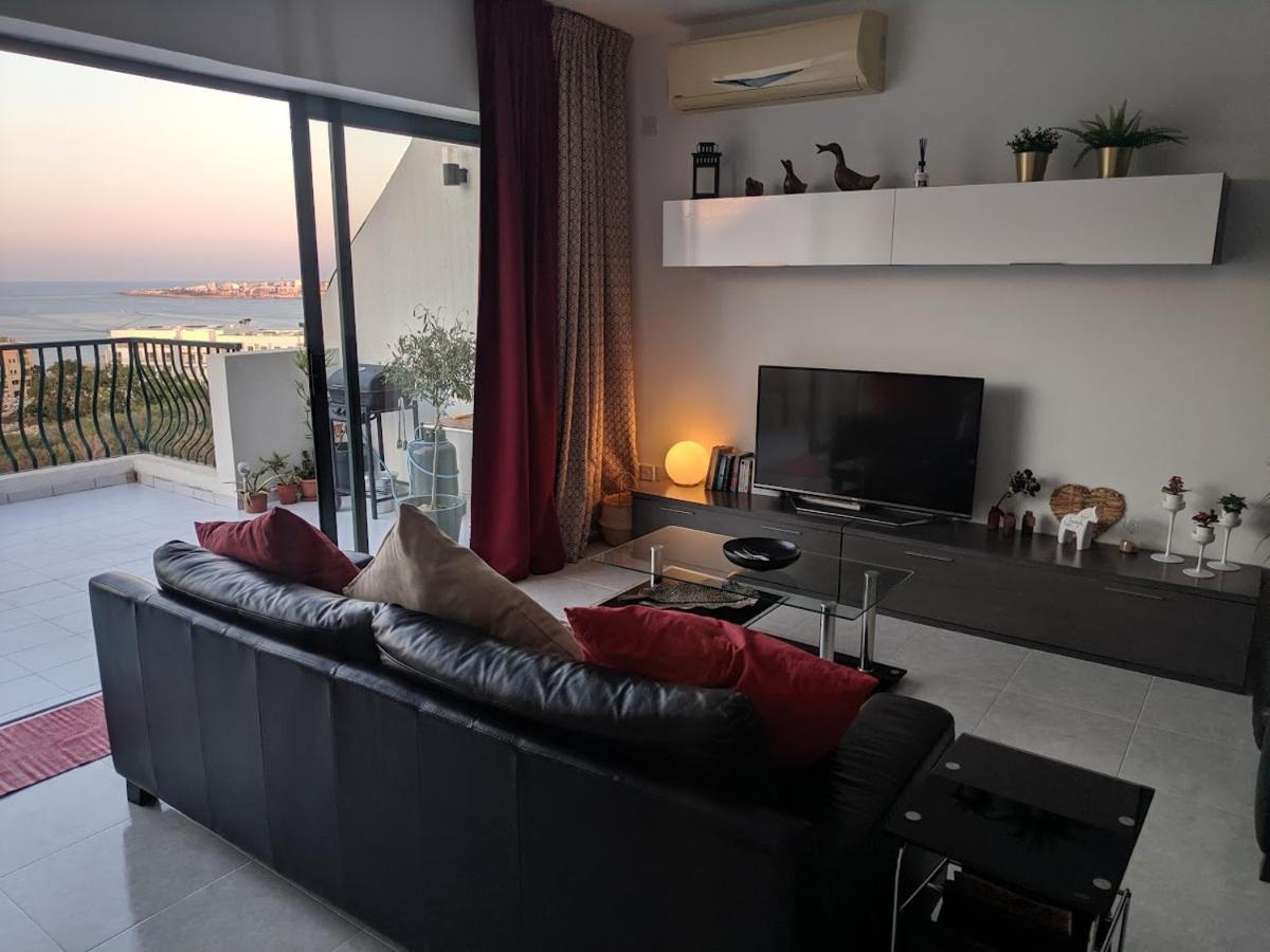 Gaia Penthouse Sea And Country Views Home Σεντ Πόλς Μπέι Εξωτερικό φωτογραφία